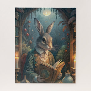 Rabbit Reading Jigsaw Puzzle