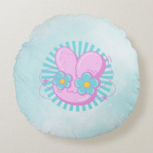 Rabbit Round Cushion