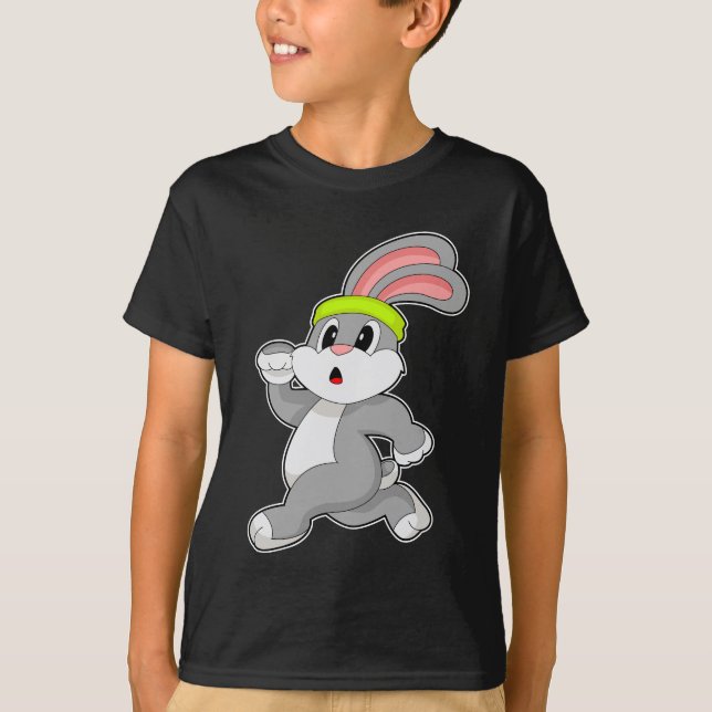 Rabbit Runner Running Sports T-Shirt (Front)