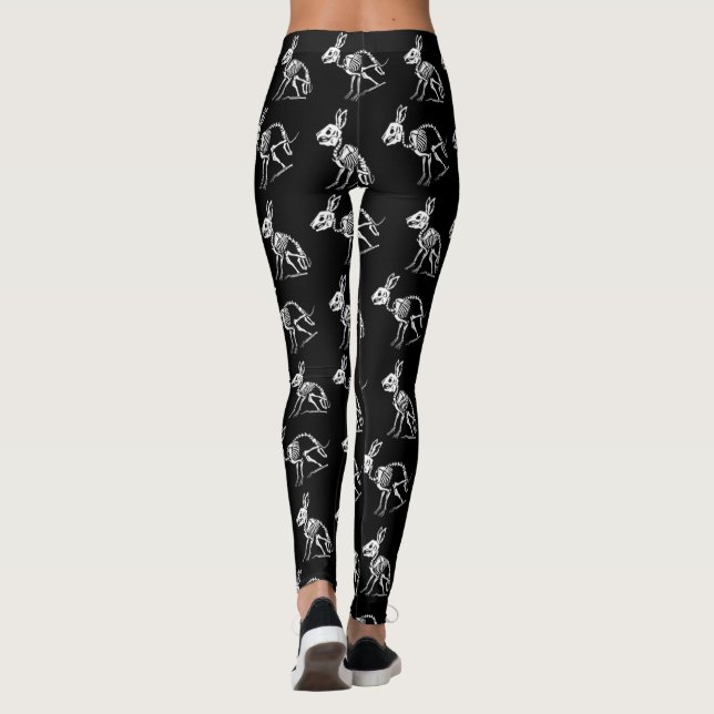 Rabbit skeletons leggings (Back)