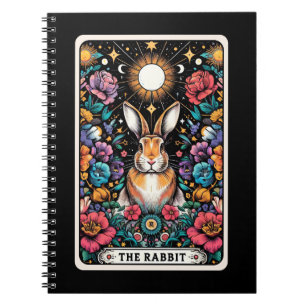 Rabbit Spirit Tarot Card Notebook