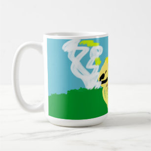 Rabbit spring coffee mug