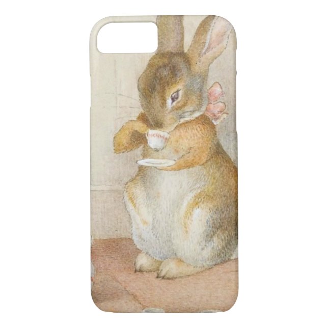 Rabbit Tea Party - Beatrix Potter Case-Mate iPhone Case (Back)