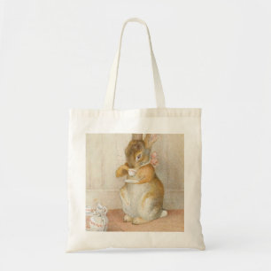 Rabbit Tea Party - Beatrix Potter Tote Bag