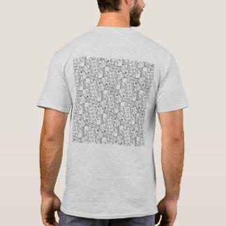 RABBIT TILE TESSELLATION (AL) T-SHIRT