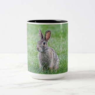 Rabbit Two-Tone Coffee Mug