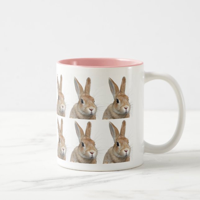 Rabbit Two-Tone Coffee Mug (Right)