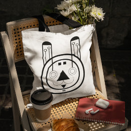 Rabbit Usagi Zodiac Sign Tote Bag