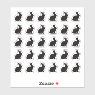 Rabbit Wedding Place Card Food Meal Menu Choice