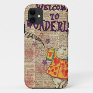 Rabbit Welcome To .. Alice In Wonderland iPhone 11 Case