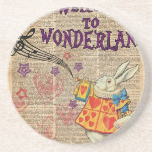 Rabbit Welcome To .. Alice In Wonderland Coaster