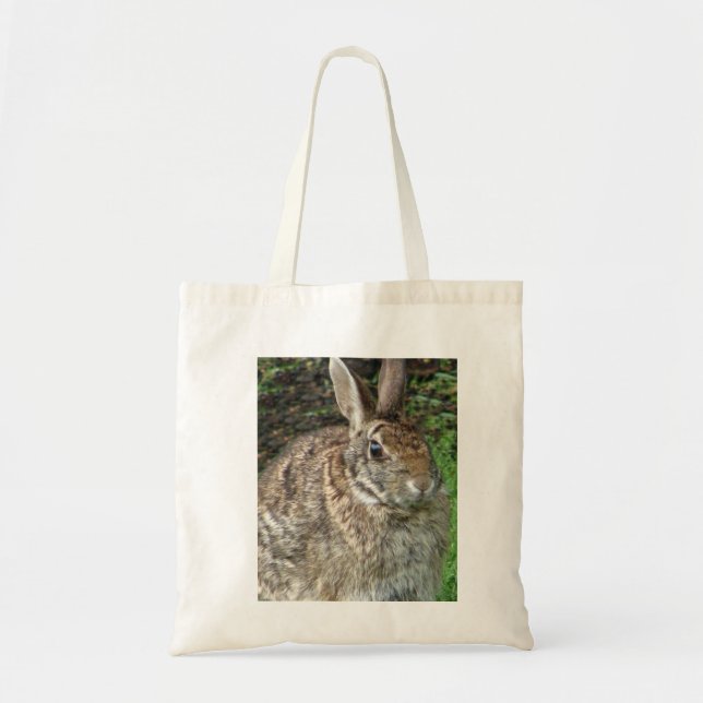 Rabbit Wildlife Tote Bag (Front)