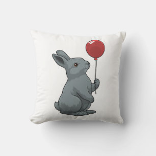 Rabbit with Balloon Cushion