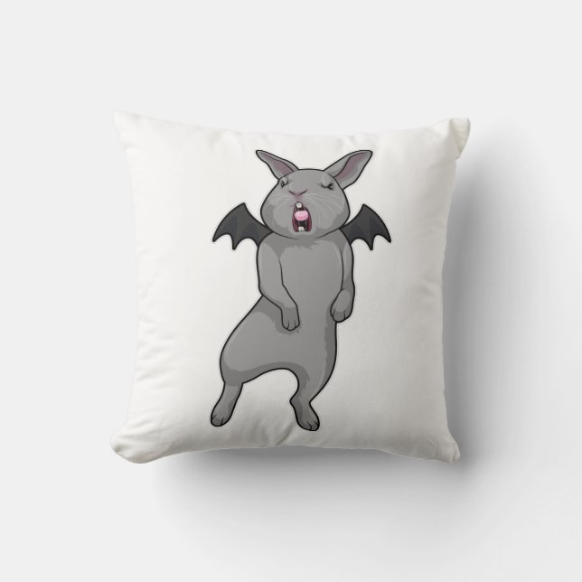 Rabbit with Bat wing Cushion (Front)