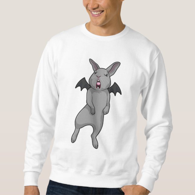 Rabbit with Bat wing Sweatshirt (Front)