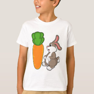 Rabbit with Carrot (2).PNG T-Shirt