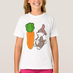 Rabbit with Carrot (2).PNG T-Shirt