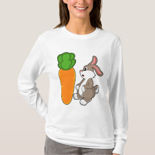 Rabbit with Carrot (2).PNG T-Shirt