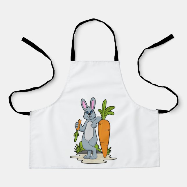 Rabbit with Carrot Apron (Front)