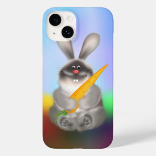 Rabbit with Carrot Case-Mate iPhone 14 Case