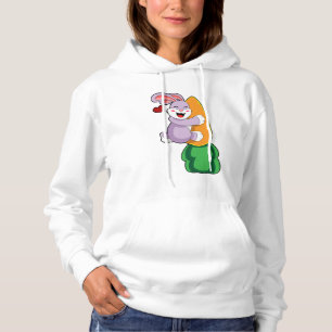 Rabbit with Carrot Hoodie
