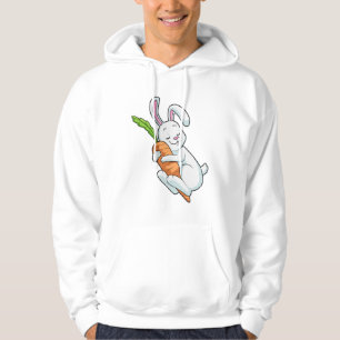 Rabbit with Carrot Hoodie