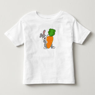 Rabbit with Carrot Toddler T-Shirt