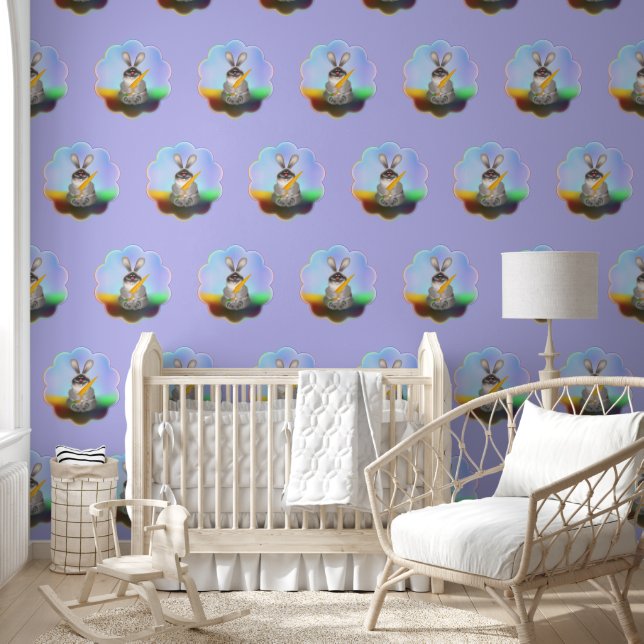 Rabbit with Carrot  Wallpaper (Kids)