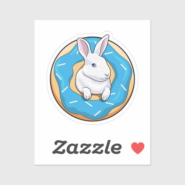 Rabbit with Doughnut (Sheet)