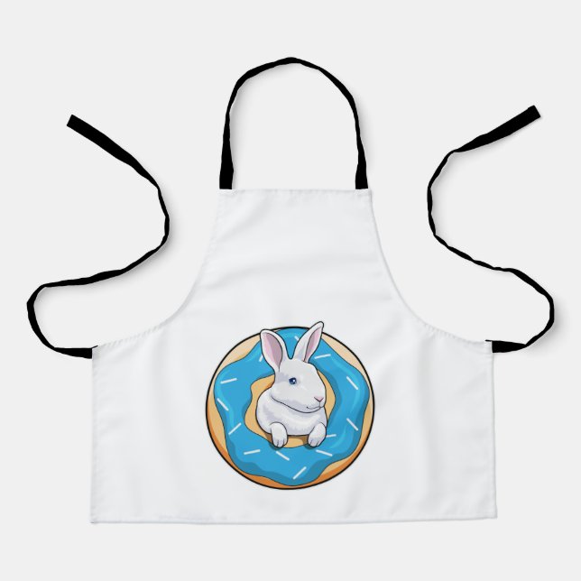 Rabbit with Doughnut Apron (Front)