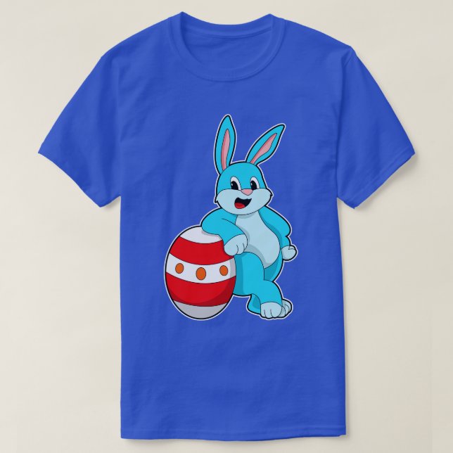 Rabbit with Easter egg T-Shirt (Design Front)