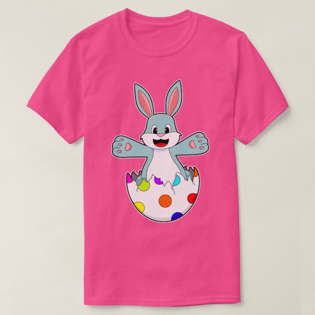 Rabbit with Egg 2 T-Shirt (Design Front)