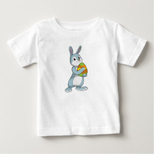 Rabbit with Egg Baby T-Shirt
