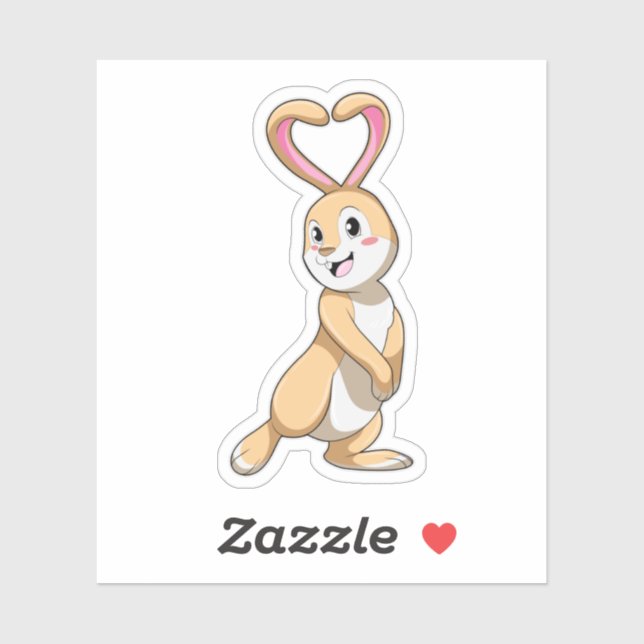 Rabbit with Heart (Sheet)