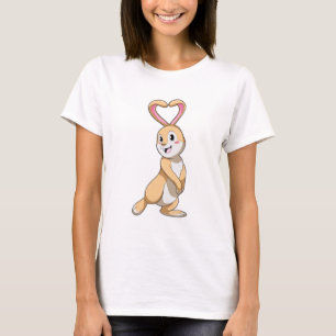 Rabbit with Heart T-Shirt