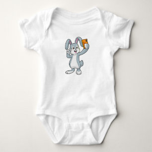 Rabbit with Mobile Baby Bodysuit