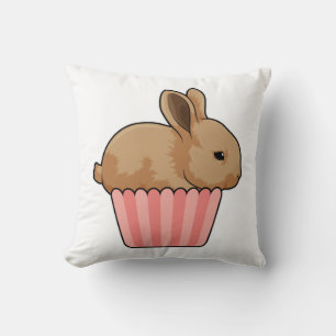 Rabbit with Muffin Cushion