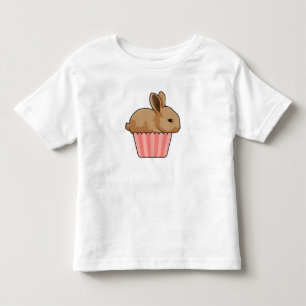 Rabbit with Muffin Toddler T-Shirt