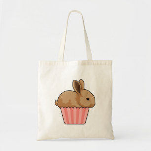 Rabbit with Muffin Tote Bag