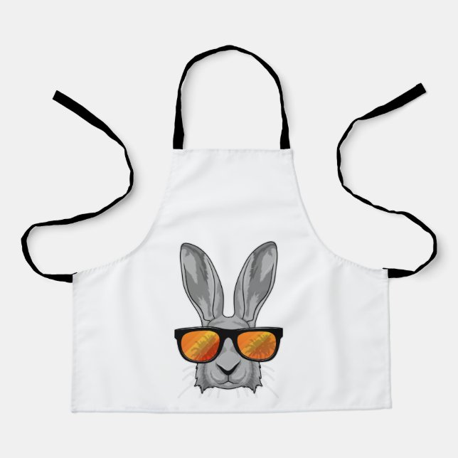 Rabbit with Sunglasses Apron (Front)