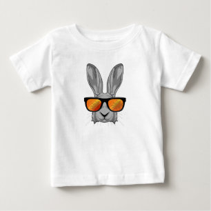Rabbit with Sunglasses Baby T-Shirt