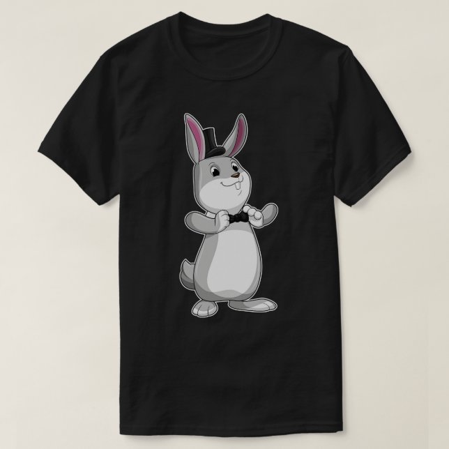 Rabbit with Top hat Bow tie (Design Front)