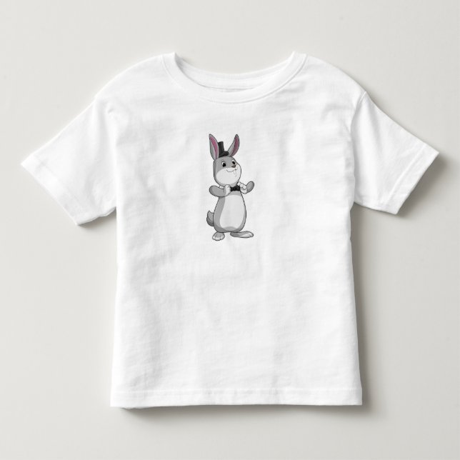 Rabbit with Top hat & Bow tie (Front)