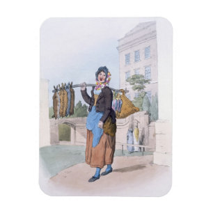 Rabbit Woman, from 'Costume of Great Britain', pub Magnet