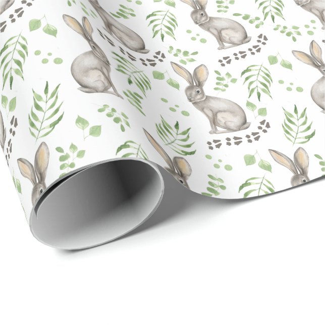 Rabbit Wrapping Paper (Roll Corner)
