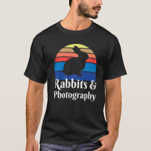 Rabbits And Photography   T-Shirt