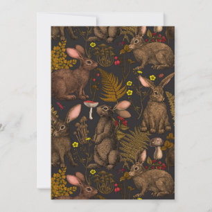 Rabbits and woodland flora 3