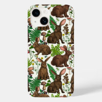 Rabbits and woodland flora 4