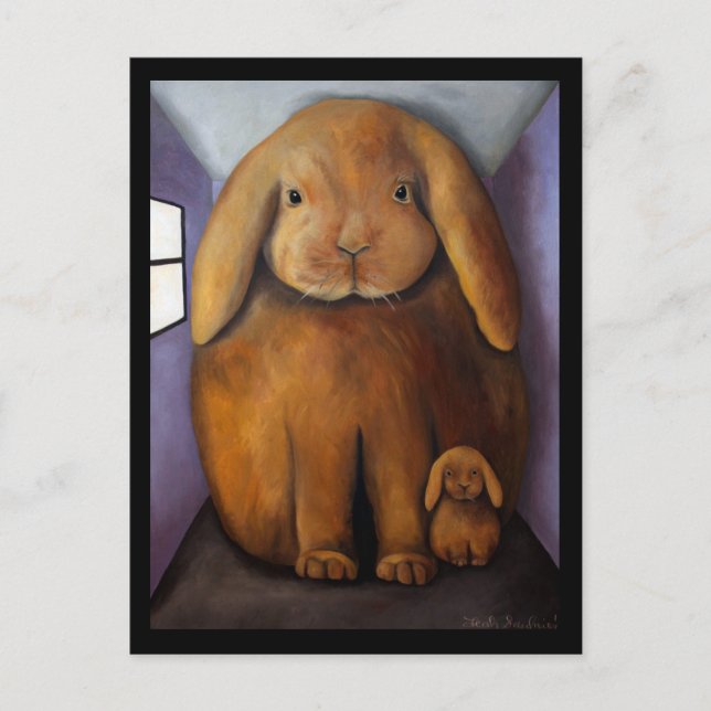 Rabbits Den Postcard (Front)