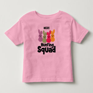 "RABBITS HUNTING SQUAD" PERSONALIZED   TODDLER T-S T-Shirt
